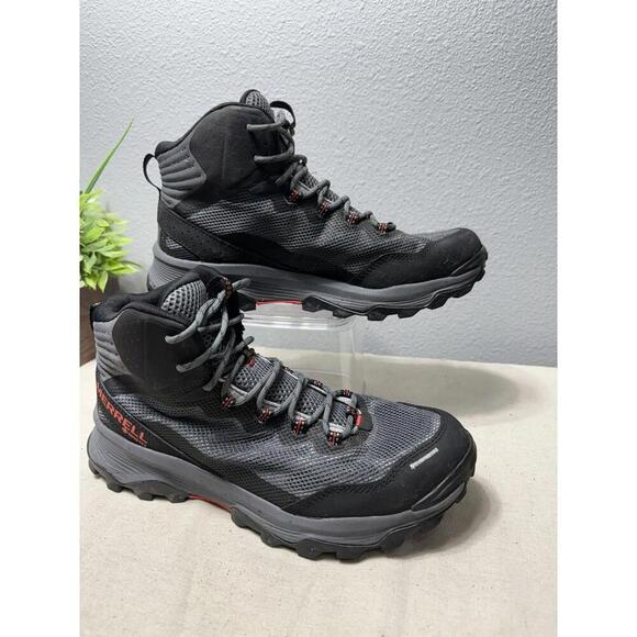 Merrell Speed Strike Mid GTX Mens Waterproof  Boots Sz 9 - Picture 1 of 9